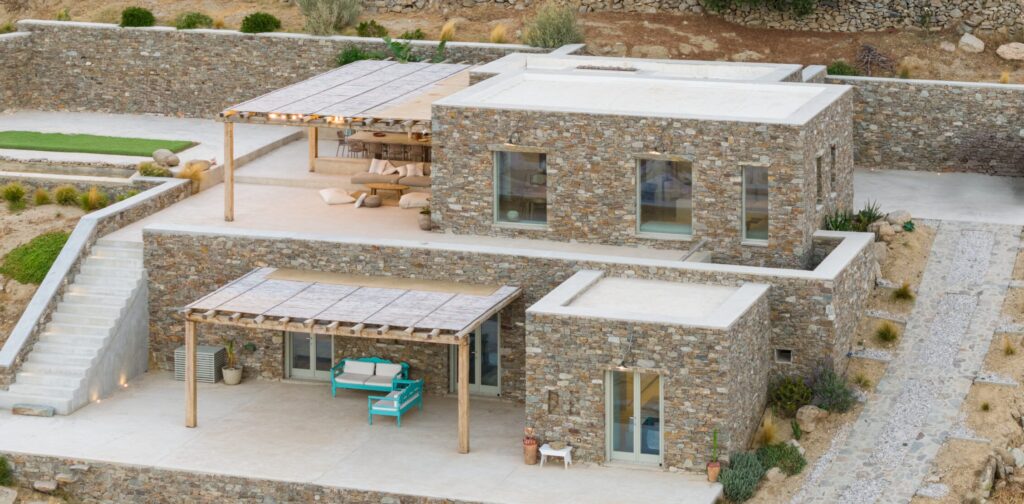 Luxury sea view villa in Serifos Greece